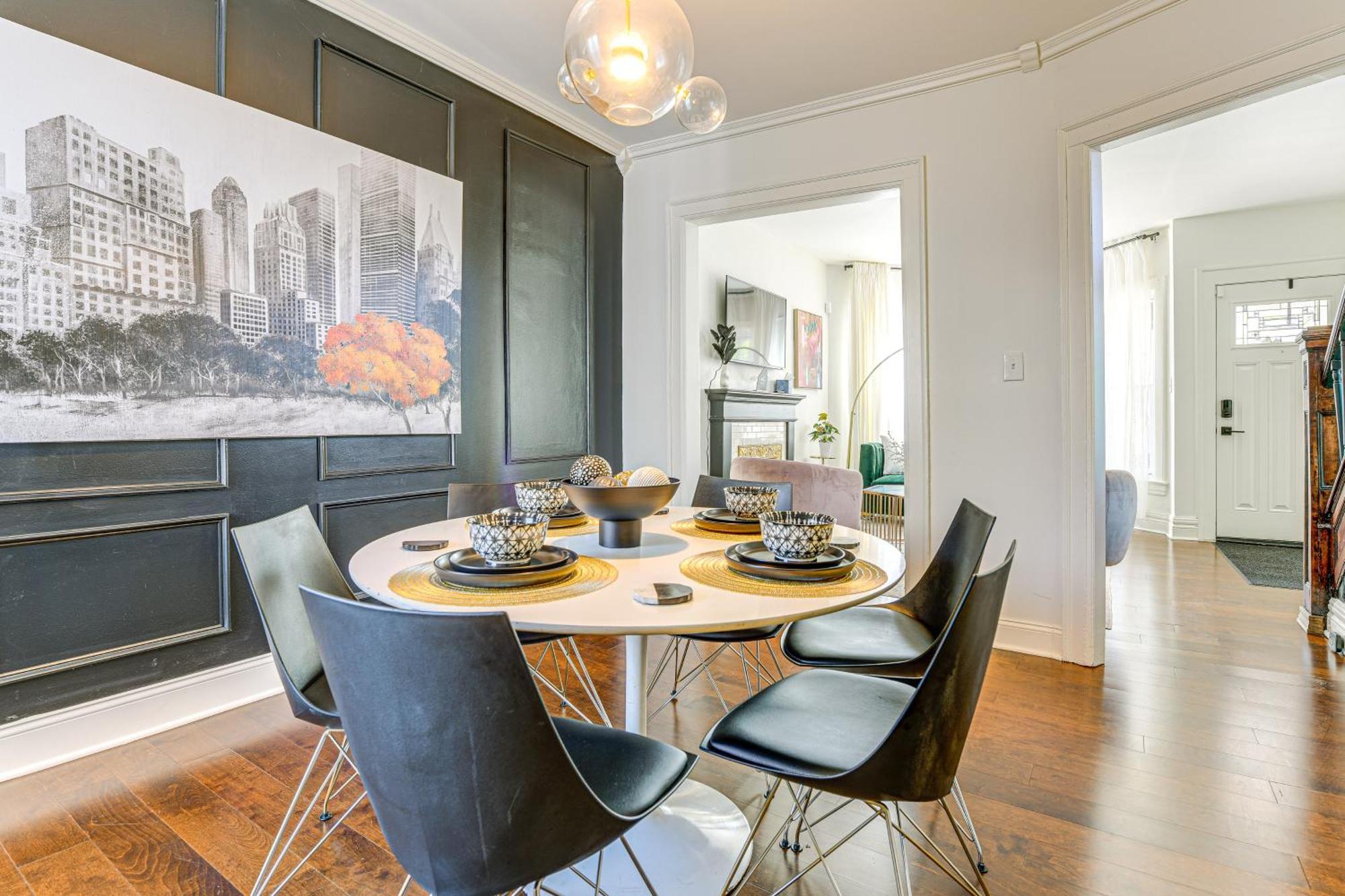 Historic Buffalo Row House Near Delaware Park Extérieur photo