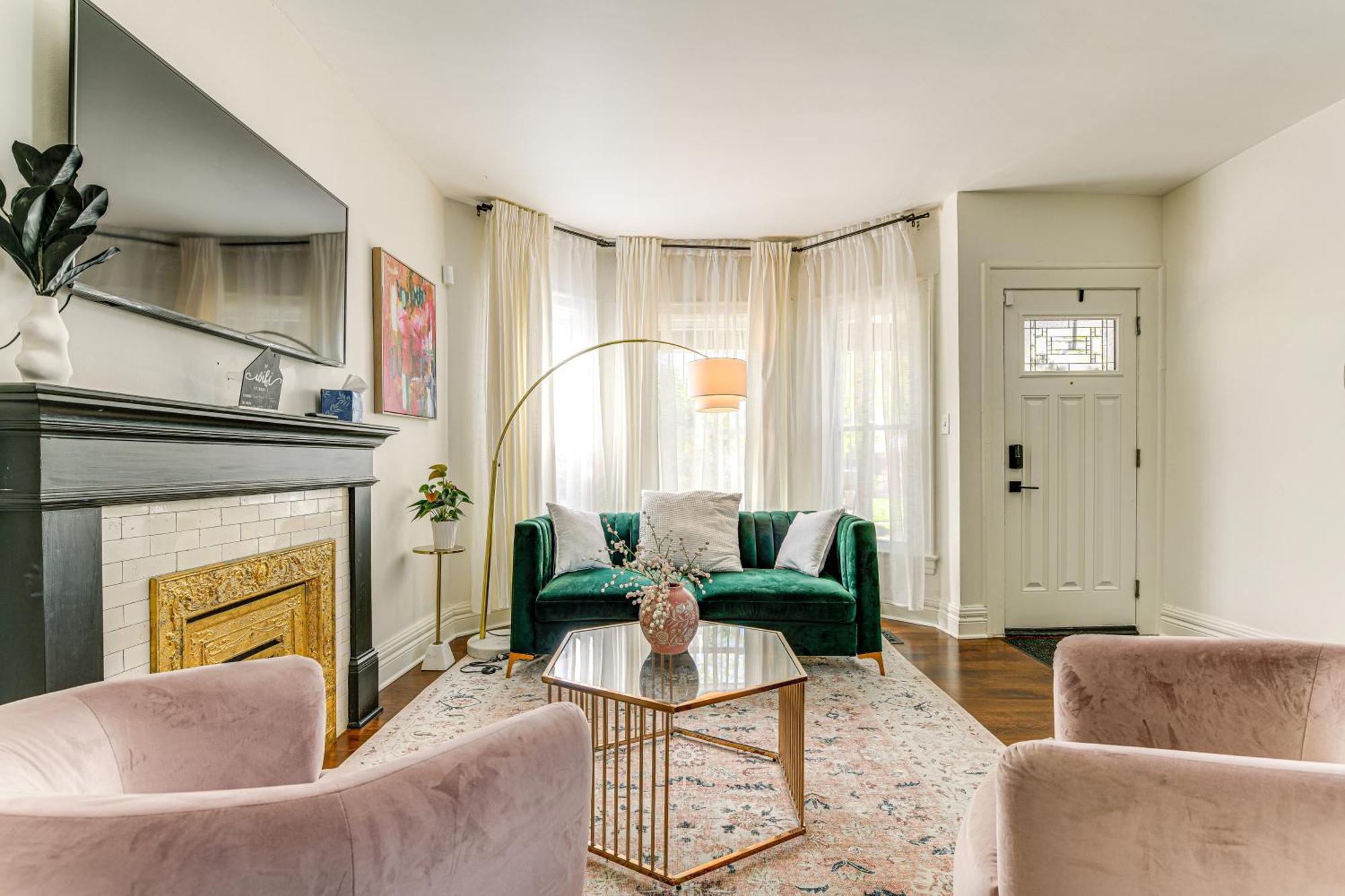 Historic Buffalo Row House Near Delaware Park Extérieur photo